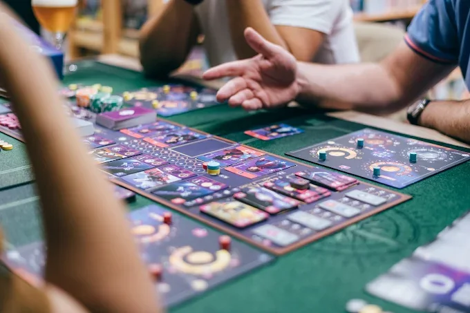 Une partie de jeu de stratégie en cours